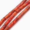 Natural Imperial Jasper Bead Strands G-P444-04B-2