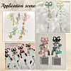 DIY Keychain Findings Kits DIY-SC0003-48-7