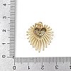 Brass Micro Pave Cubic Zirconia Pendants KK-S528-12G-3