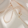 Potato Natural Freshwater Pearl Beaded Necklaces NJEW-G153-05G-3