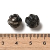 Natural Glaucophane Carved Flower Scattered Beads G-O156-B-30-3