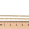 304 Stainless Steel Dapped Chain Double Layered Necklaces for Women NJEW-U050-02C-G-5
