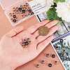 40Pcs 4 Colors 304 Stainless Steel Big Hole Beads STAS-SZ0001-86-3