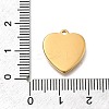 304 Stainless Steel Rhinestone Pendants X-STAS-R159-55G-02-3