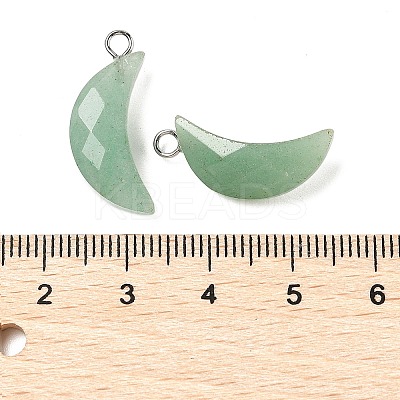 Natural Green Aventurine Pendants G-L614-D05-P02-1
