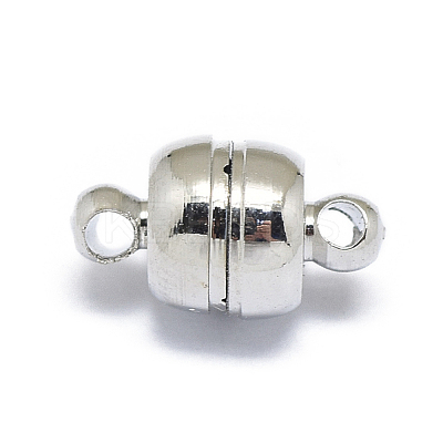 Rack Plating Brass Magnetic Clasps X-KK-F801-06-P-1