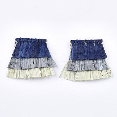 Raffia Tassel Pendant Decoration FIND-T023-14-1