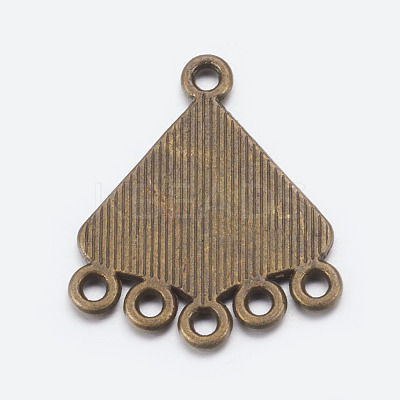 Alloy Connector Rhinestone Settings LS-X-EA10685Y-AB-1
