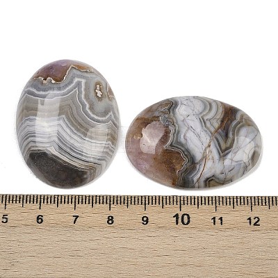 Natural Amethyst Lace Agate Pendants G-A244-12B-02-1