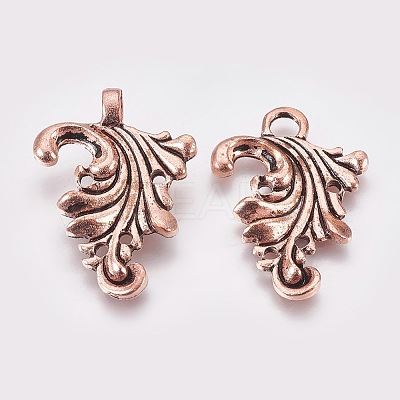 Eco-Friendly Zinc Alloy Hook Clasps LS-PALLOY-WH0031-03R-1