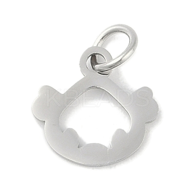 Non-Tarnish 304 Stainless Steel Pendants STAS-L279-001P-11-1