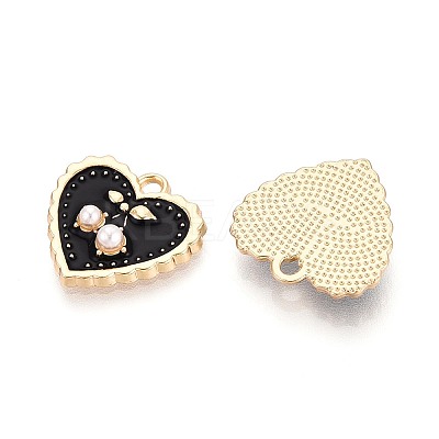 Alloy Enamel Pendants PALLOY-T092-37G-04-1