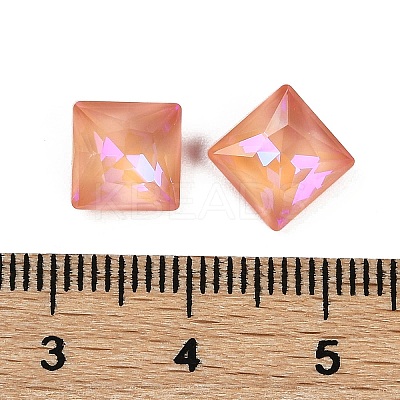 Pointed Back Glass Rhinestone Cabochons GGLA-S003-01B-1