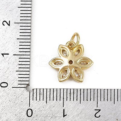 Brass Micro Pave Cubic Zirconia Pendants LS-KK-D409-46B-G-1
