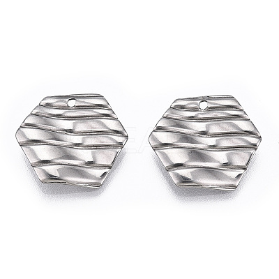 Non-Tarnish 304 Stainless Steel Pendants STAS-T063-204P-1