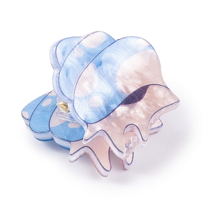 Cute Mini Conch Acrylic Claw Hair Clips PHAR-A012-05D-1