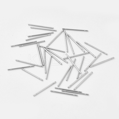 Tarnish Resistant 304 Stainless Steel Stud Earring Findings STAS-E443-34P-1