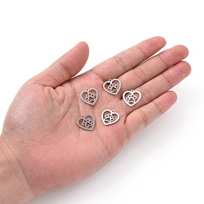 Non-Tarnish 201 Stainless Steel Pendants STAS-T046-JN253-1-1