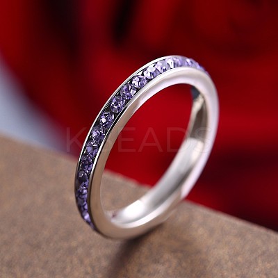 Colorful Birthstone Finger Rings GC8883-24-1