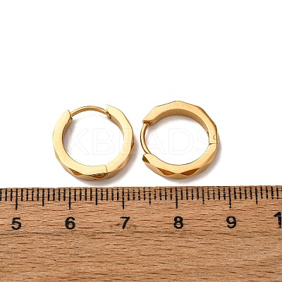 304 Stainless Steel Hoop Earrings EJEW-D331-10G-1