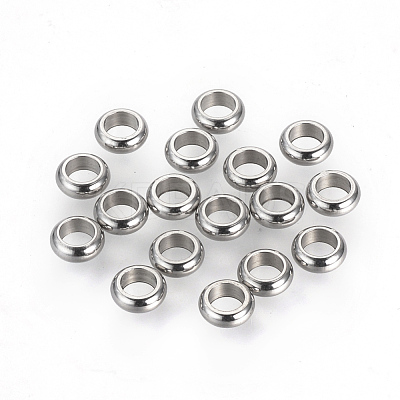 Non-Tarnish 201 Stainless Steel Spacer Beads X-STAS-R071-34-1