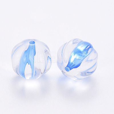 Transparent Acrylic Beads TACR-S154-19A-86-1