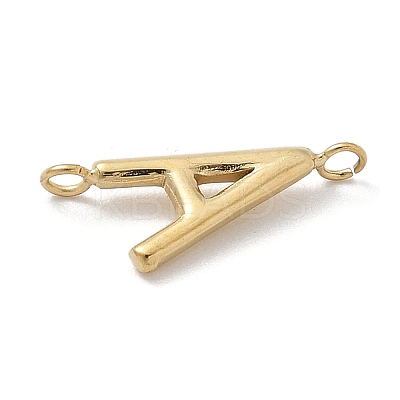 304 Stainless Steel Letter Connector Charms STAS-M108-01G-01-1
