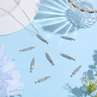 8Pcs Brass Pendants KK-DR0001-45P-1
