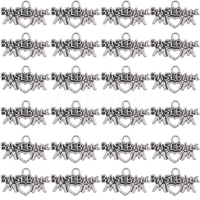 50Pcs Tibetan Style Zinc Alloy Pendants FIND-SC0013-80-1