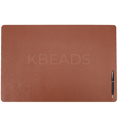PU Leather Mouse Pad AJEW-WH20010-33A-1