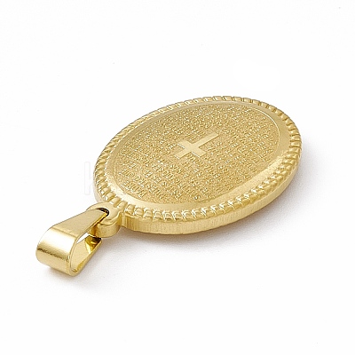 PVD Vacuum Plating 304 Stainless Steel Pendants STAS-P315-12B-G-1