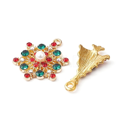 10Pcs 10 Style Rack Plating Alloy Pendants FIND-YW0003-85-1
