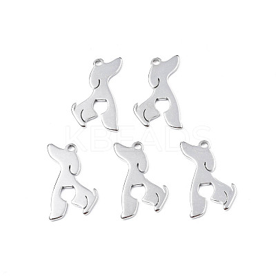 Non-Tarnish 201 Stainless Steel Pendants STAS-T063-178P-1