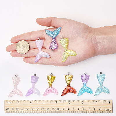 Resin Pendants CRES-SC0001-04-1