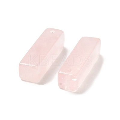 Natural Rose Quartz Pendants G-L593-01A-1