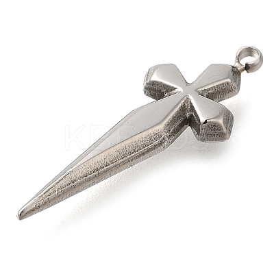 Anti-Tarnish 304 Stainless Steel Pendants STAS-P369-05P-1