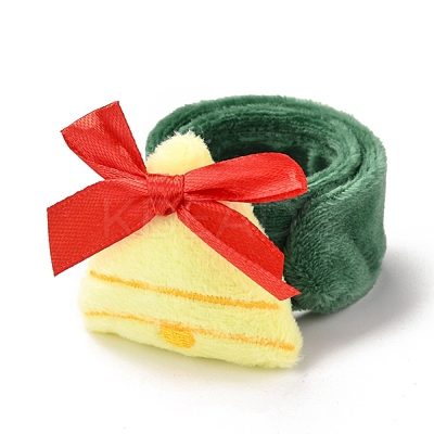 Christmas Slap Bracelets BJEW-B012-08-1