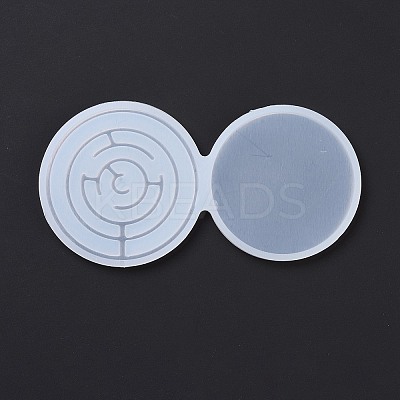 DIY Flat Round Lollipop Making Food Grade Silicone Molds LS-DIY-E051-03-1