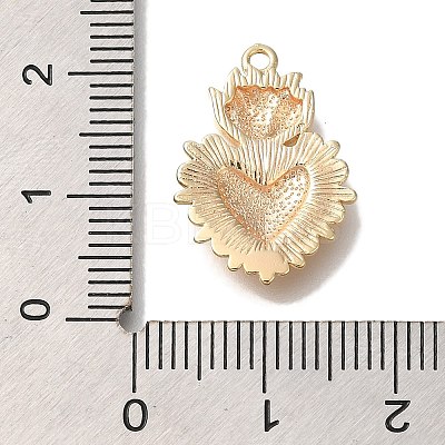 Brass Pendants KK-U038-09G-1