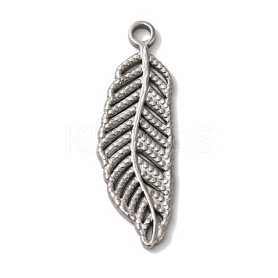 Non-Tarnish 304 Stainless Steel Pendants STAS-L081-005P-01-1