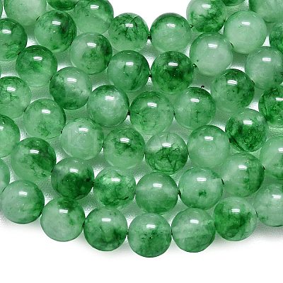 Natural Malaysia Jade Beads Strands G-L645-C01-6mm-28-1