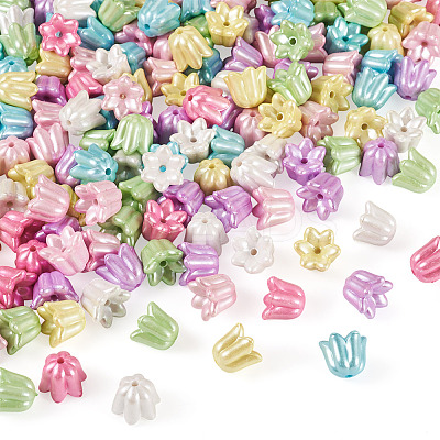 200Pcs Opaque Acrylic Imitation Pearl Beads OACR-TA0003-81-1