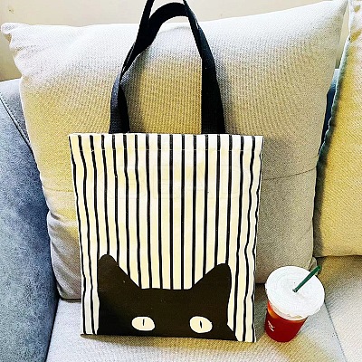 Cute Cat Cloth Shoulder Bags LS-ABAG-R001-01B-1