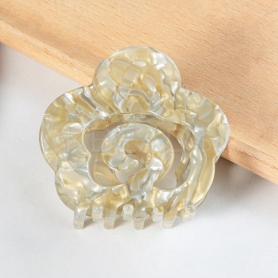Flower Shape Hair Claw Clip PW-WG34091-02-1