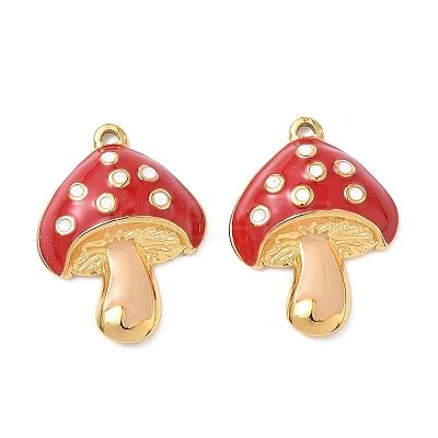 304 Stainless Steel Enamel Pendants STAS-L026-13G-1