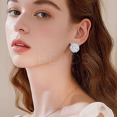 200Pcs 2 Color 304 Stainless Steel Stud Earring Findings STAS-SP0001-50-1