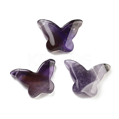 Natural Amethyst Pendants G-H007-07B-1