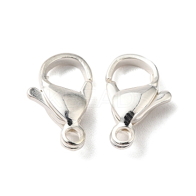 304 Stainless Steel Lobster Claw Clasps X-STAS-R120-02D-S-1