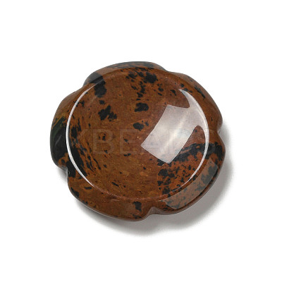 Natural Mahogany Obsidian Worry Stones G-E586-01K-1