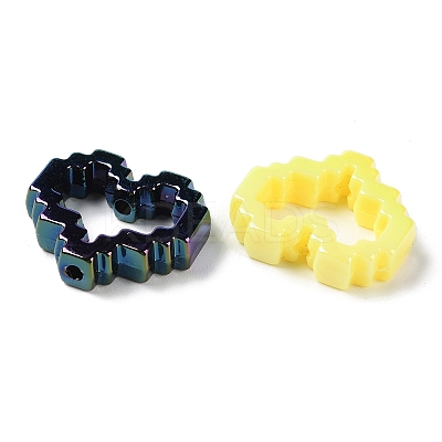 UV Plated Acrylic Beads SACR-G034-02-1